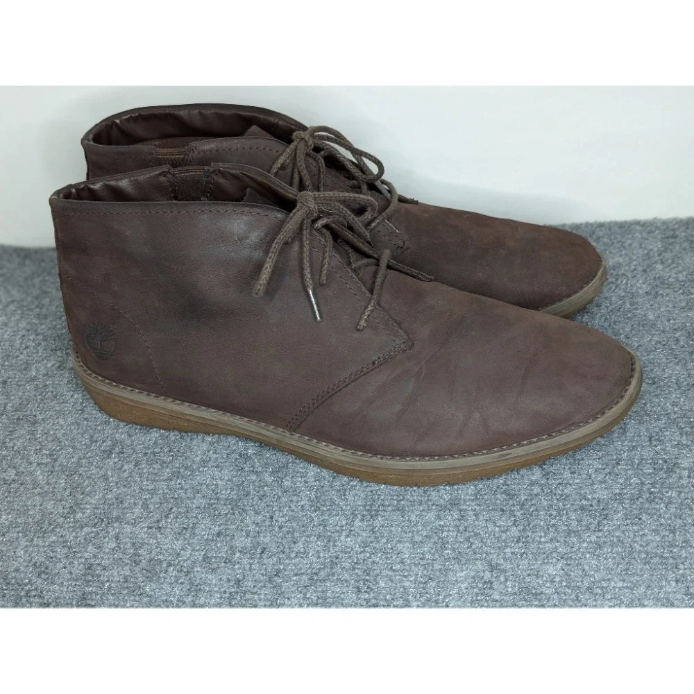Timberland Earthkeepers Chukka Ankle Boot 5949R Brown Suede Leather Men's‎ 11.5